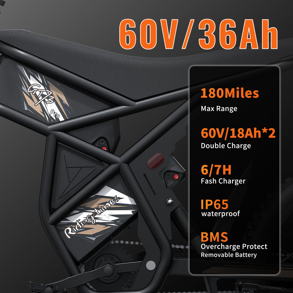 Motocicletă electrică RidingTimes GT73 Pro