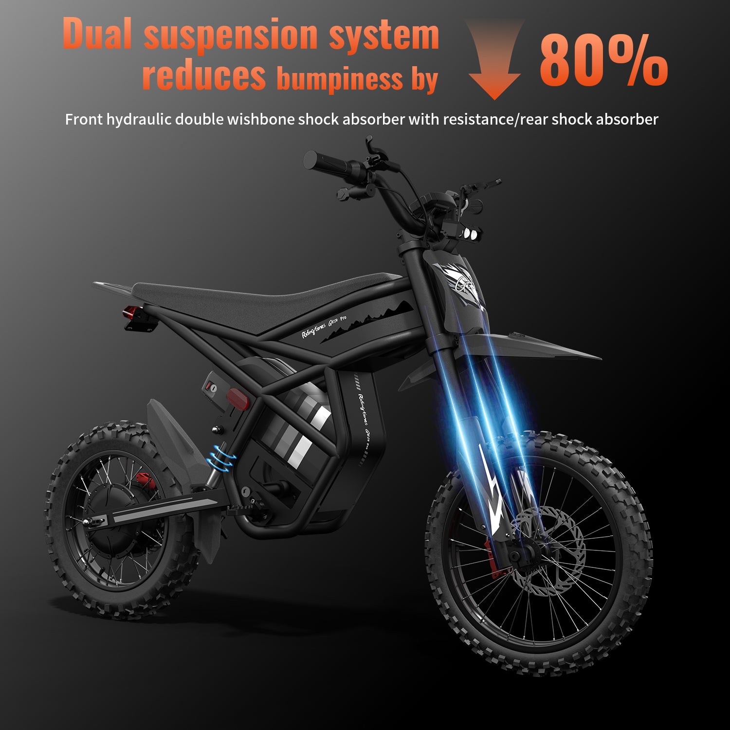 Motocicletă electrică RidingTimes GT54 Pro