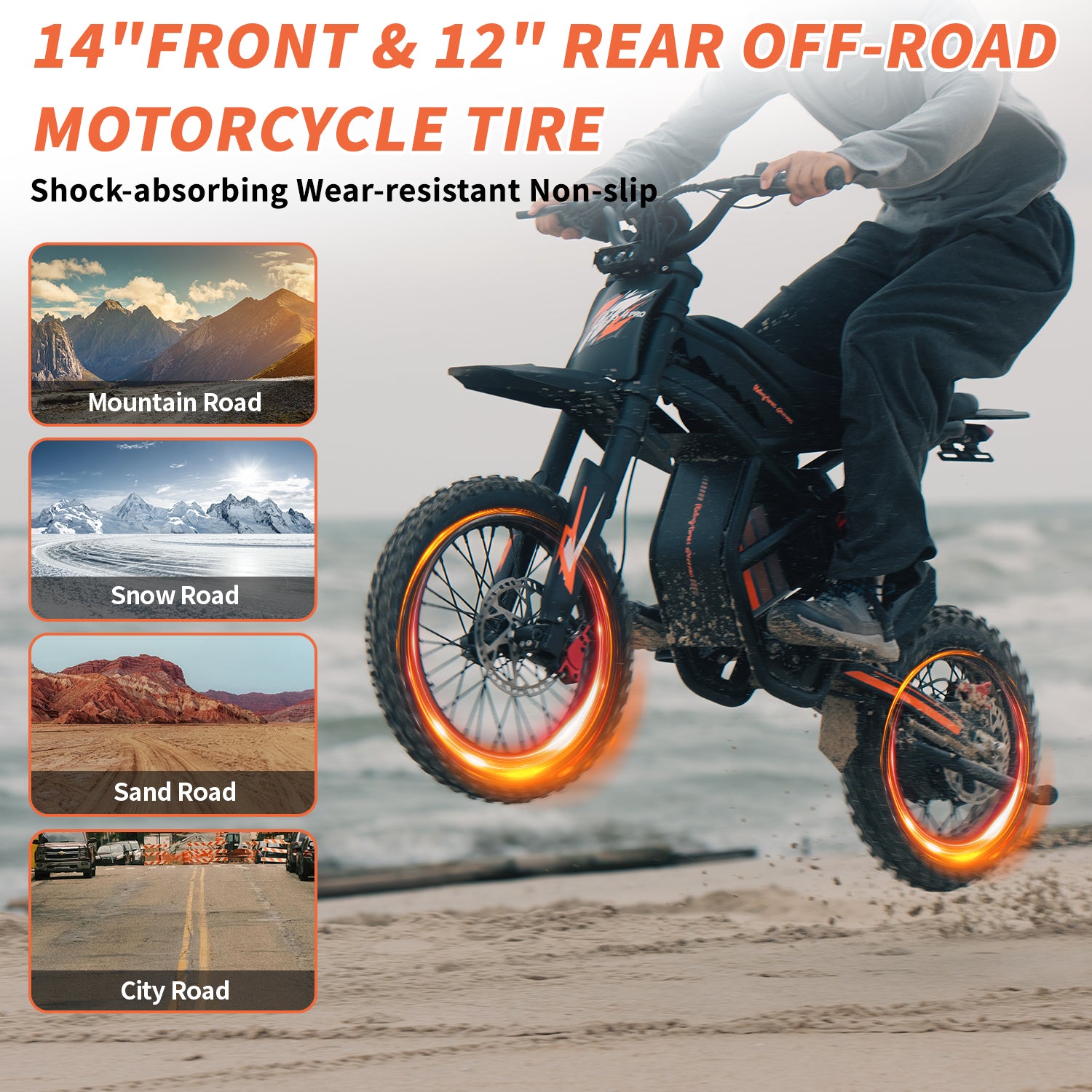 Motocicletă electrică RidingTimes GT54 Pro