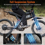 Bicicletă electrică off-road RidingTimes GT73 Pro