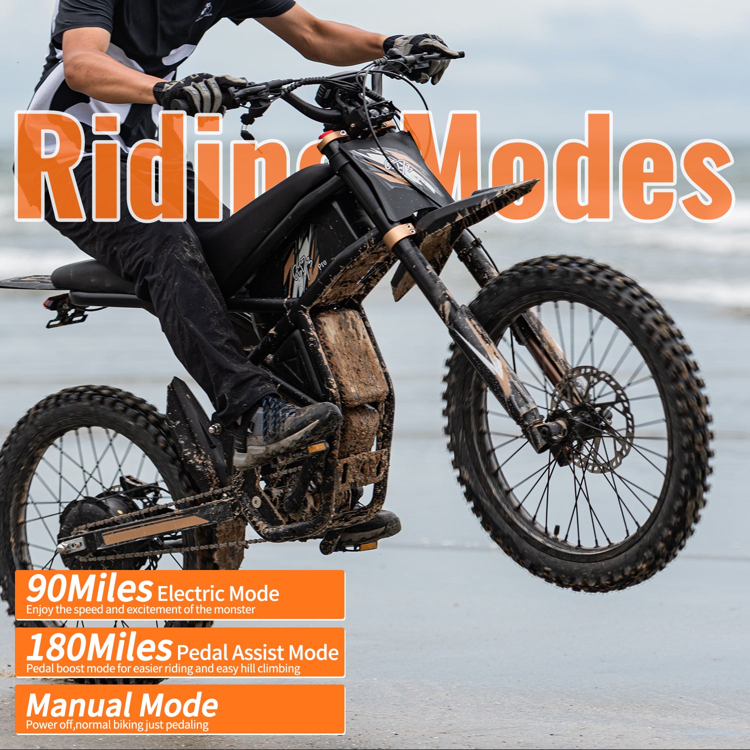 Motocicletă electrică RidingTimes GT73 Pro