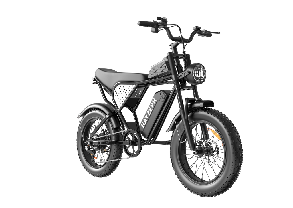 Bicicletă Electrică Fat Bike Rydestar C20 Lite, 48V 1000W, Baterie 15Ah, Anvelope late 20"x4.0", Viteză 48km/h, Frâne Hidraulice, Suspensie Dublă