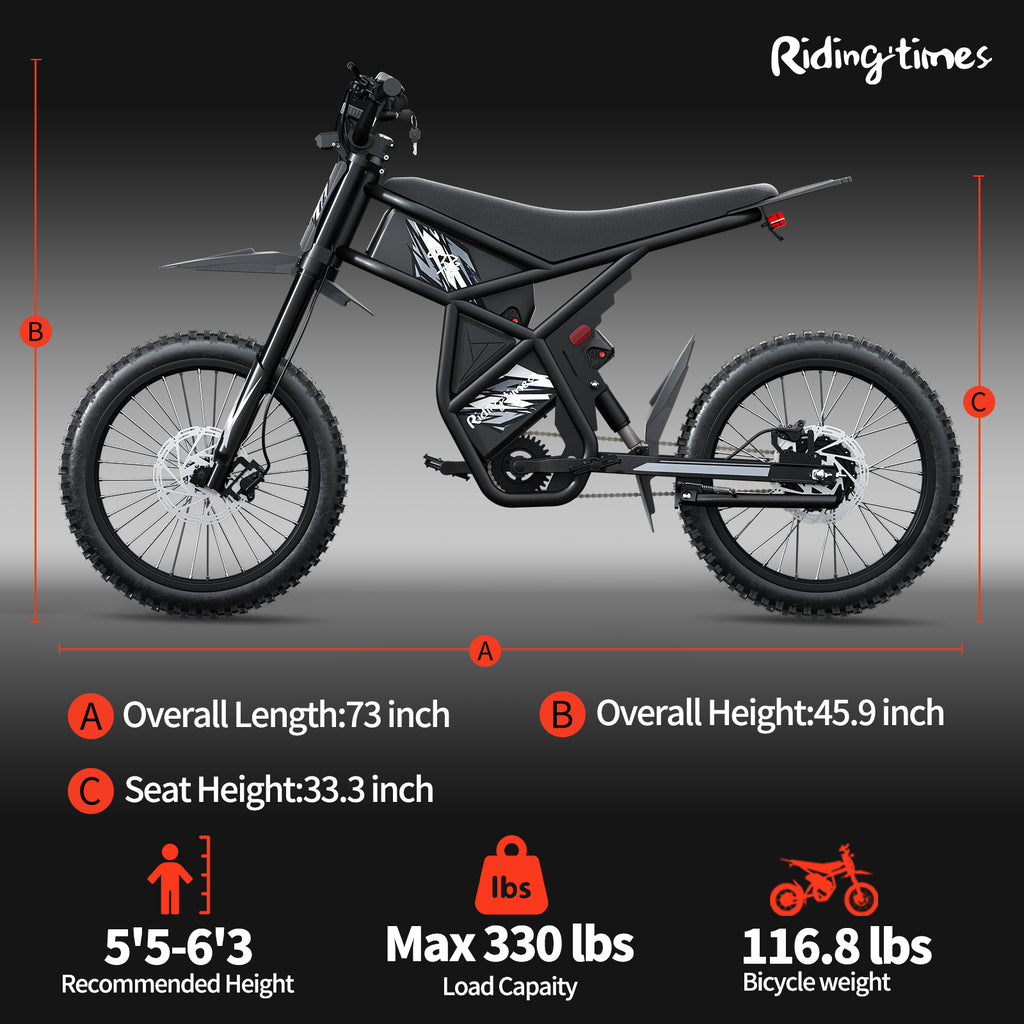 Motocicletă electrică RidingTimes GT73