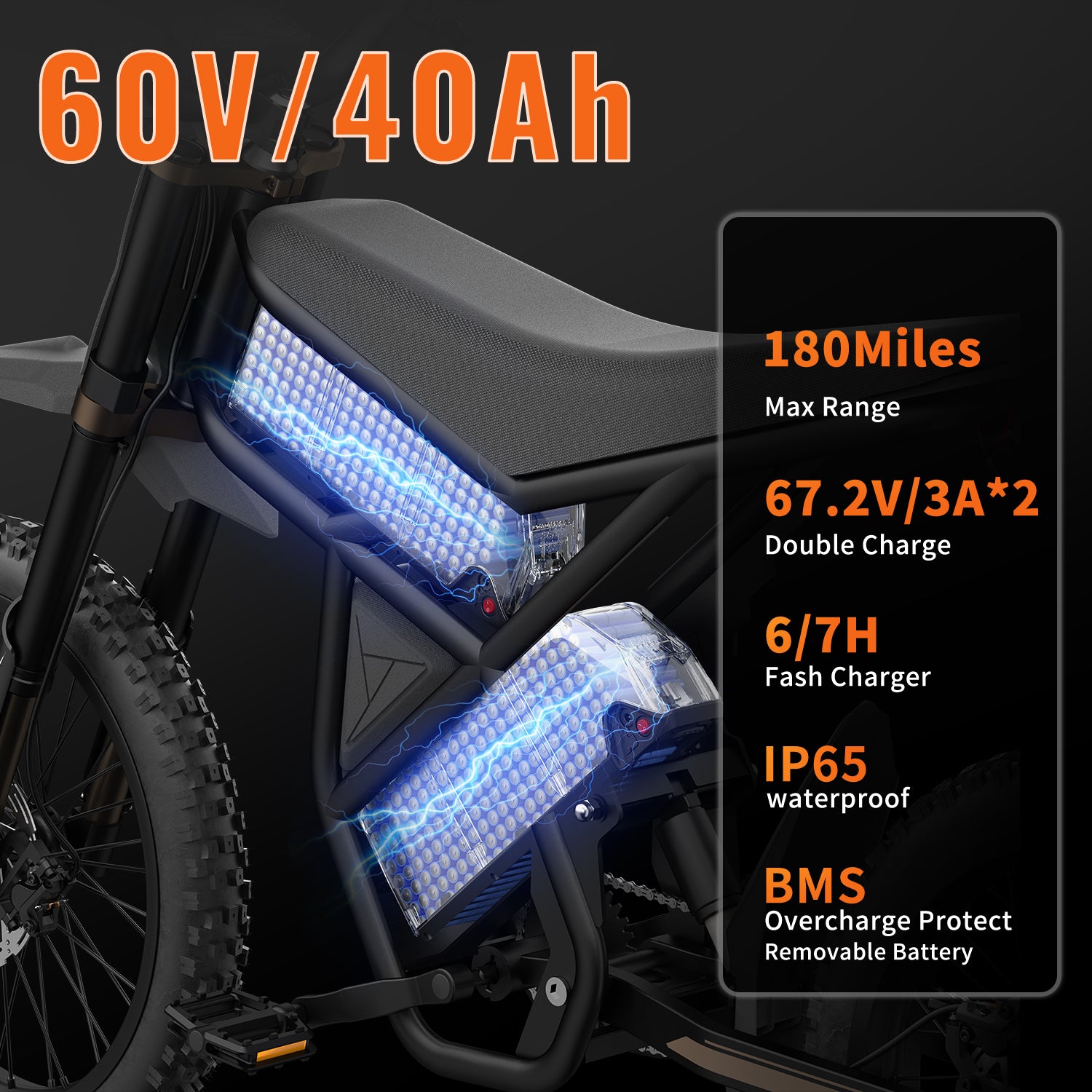 Motocicletă electrică RidingTimes GT73 Pro