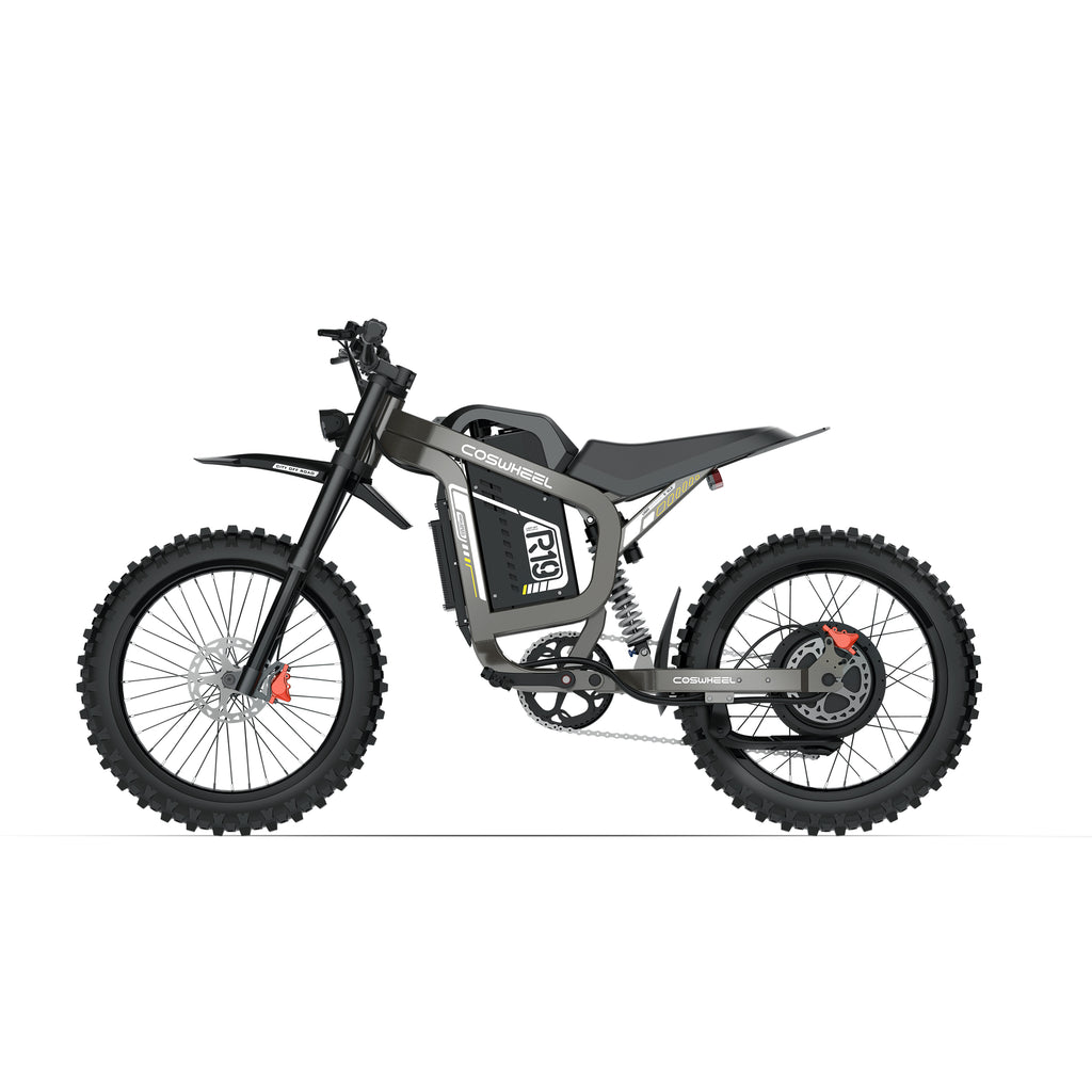 Motocicletă electrică off-road Coswheel R19 – 72V 40Ah, 9000W