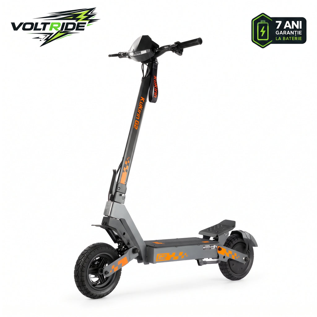 Trotinetă electrică Kukirin G2 – 800 W, baterie 48V 15Ah, anvelope vacuum 10"