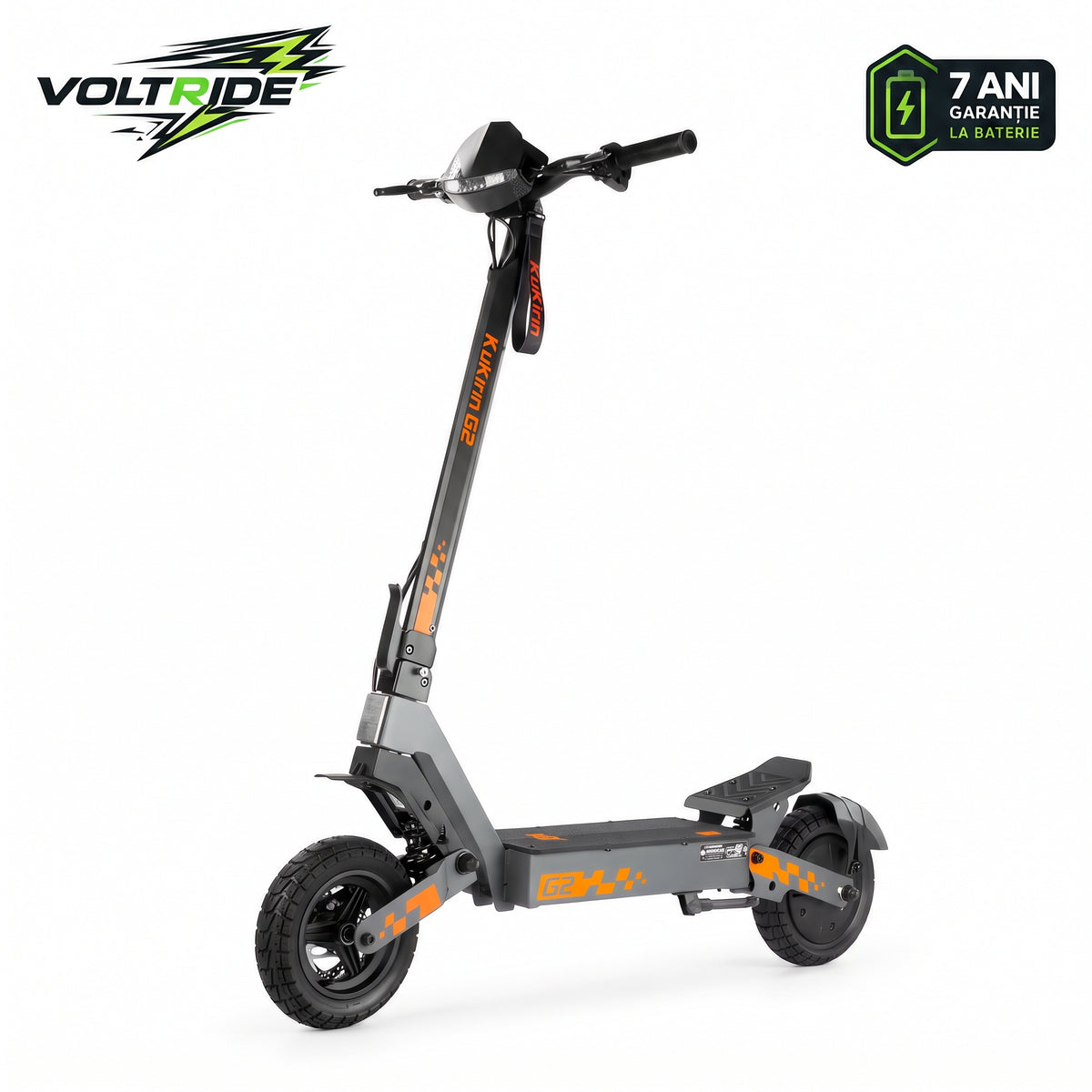 Trotinetă electrică Kukirin G2 – 800 W, baterie 48V 15Ah, anvelope vacuum 10"