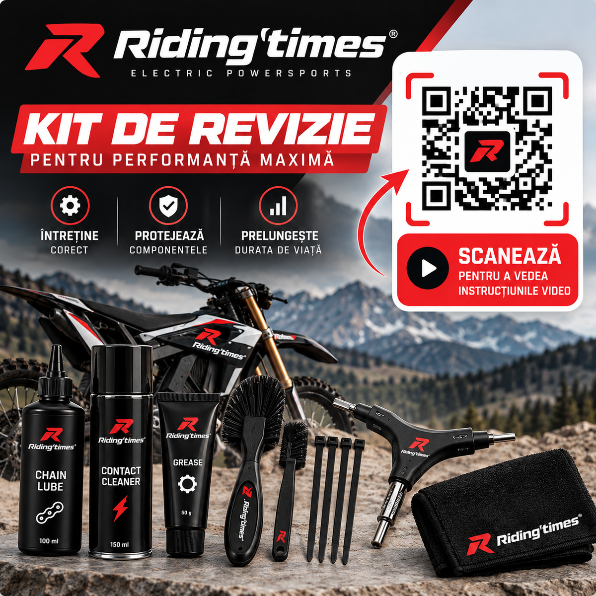Kit de revizie la 6 luni – Riding Times