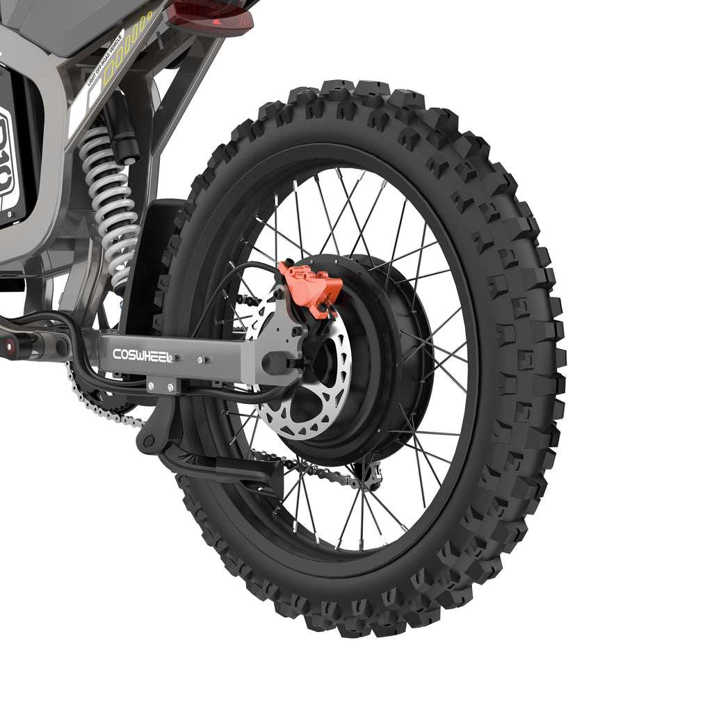Motocicletă electrică off-road Coswheel R19 – 72V 40Ah, 9000W